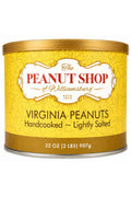 The Peanut Shop of Williamsburg Virginia Peanuts – Handcooked Lightly Salted, 32 oz (2 LB)