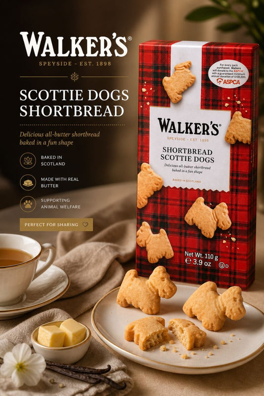 WALKERS SCOTTIE DOGS SHORTBREAD BOX