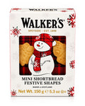 Walker's Snowman 3D Shortbread Gift Carton – Scottish Christmas Cookies, 5.3 oz