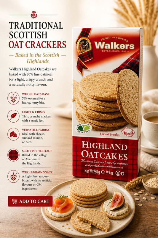 WALKERS HIGHLAND OATCAKES