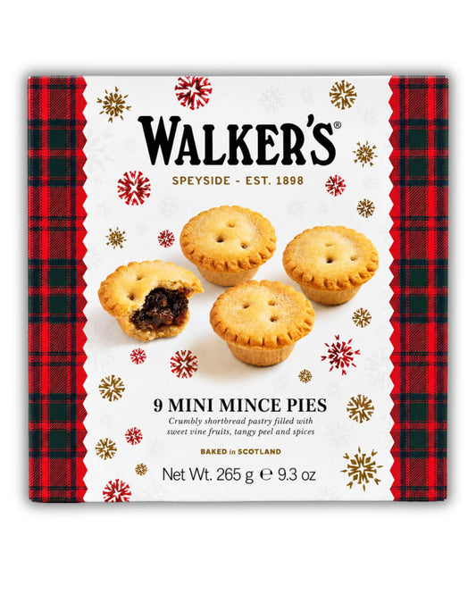 Walker's Mini Mince Pies – Traditional Scottish Christmas Pies, 9.3 oz