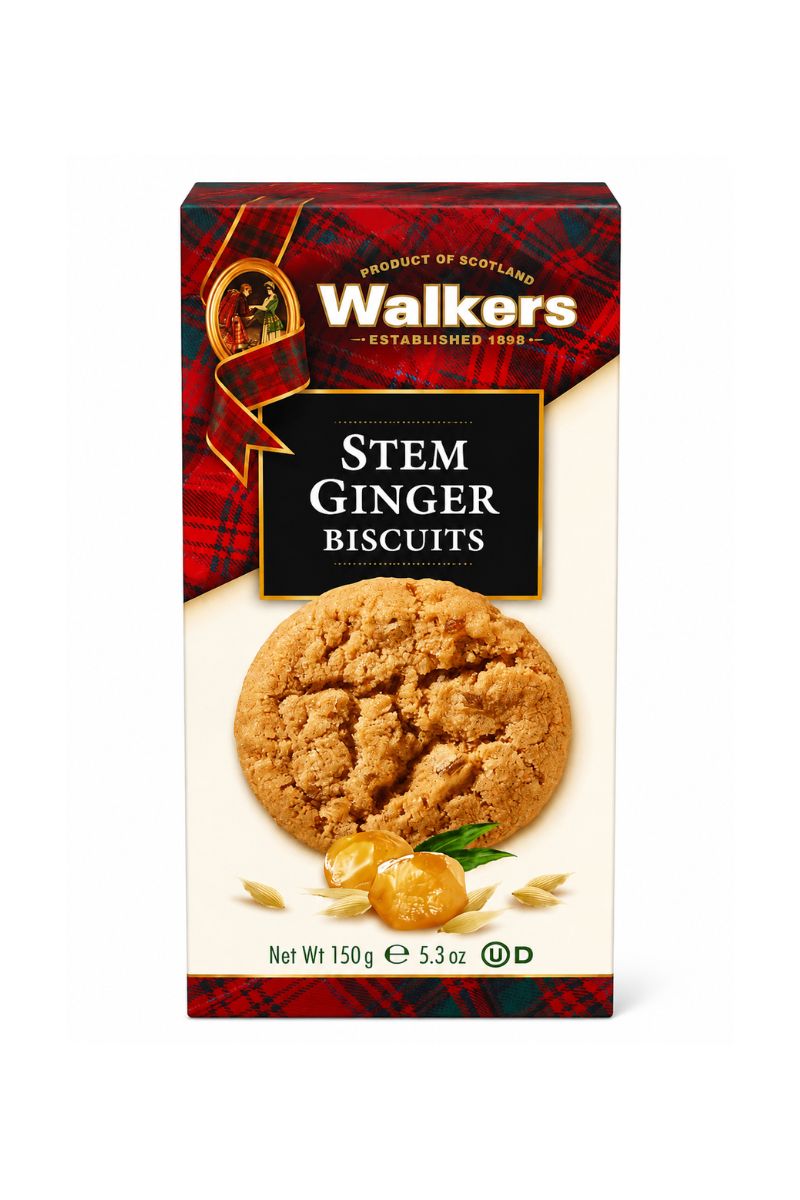 Walkers Walker Stem Ginger Biscuits,5.3 oz