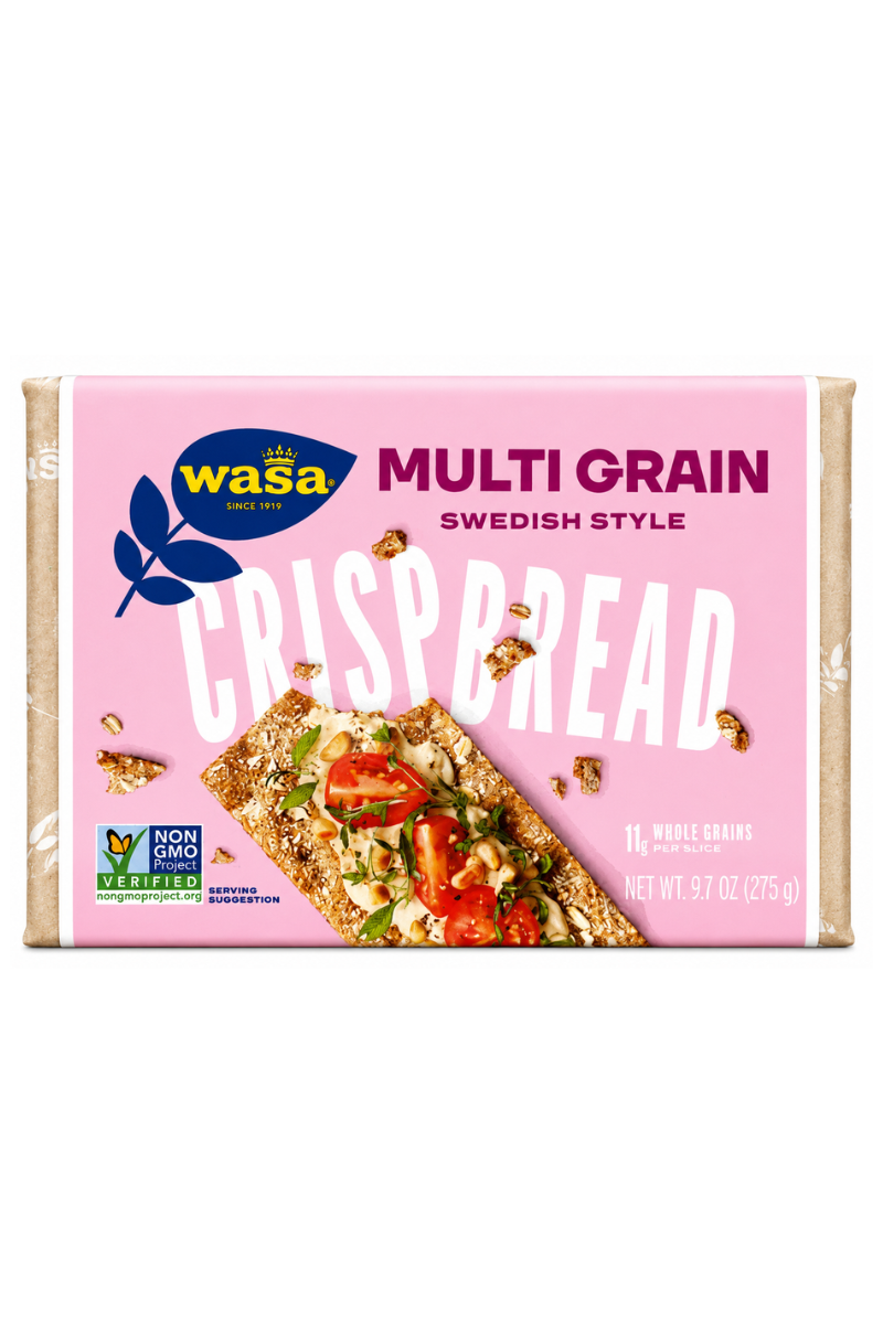 Wasa Multi Grain Swedish Style Crispbread – Non-GMO, 9.7 oz