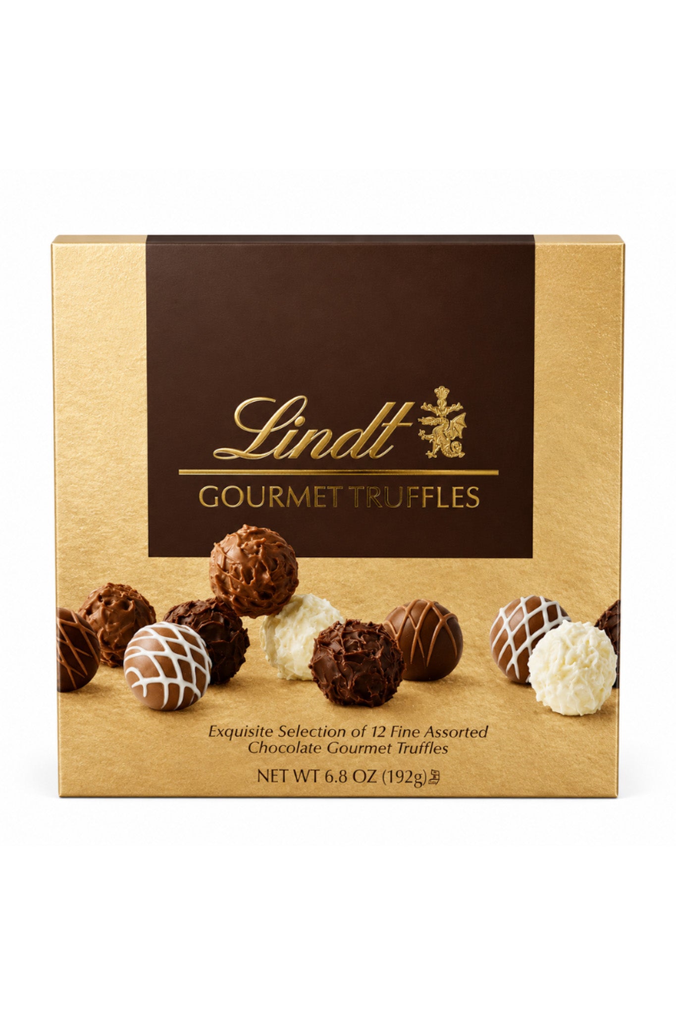 Lindt Gourmet Truffle Gift Box,6.8 oz