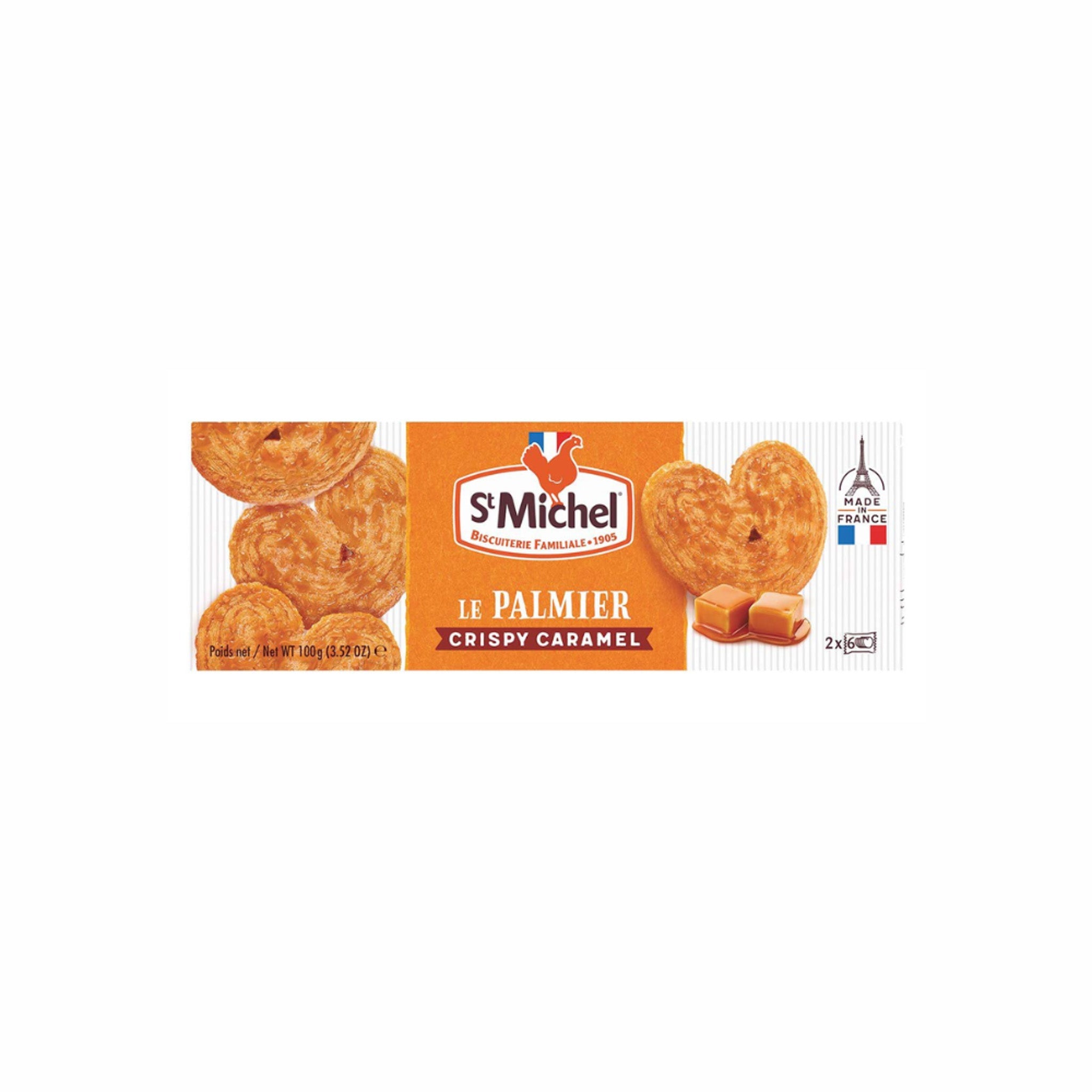 St Michel Caramel Palmiers,100 g
