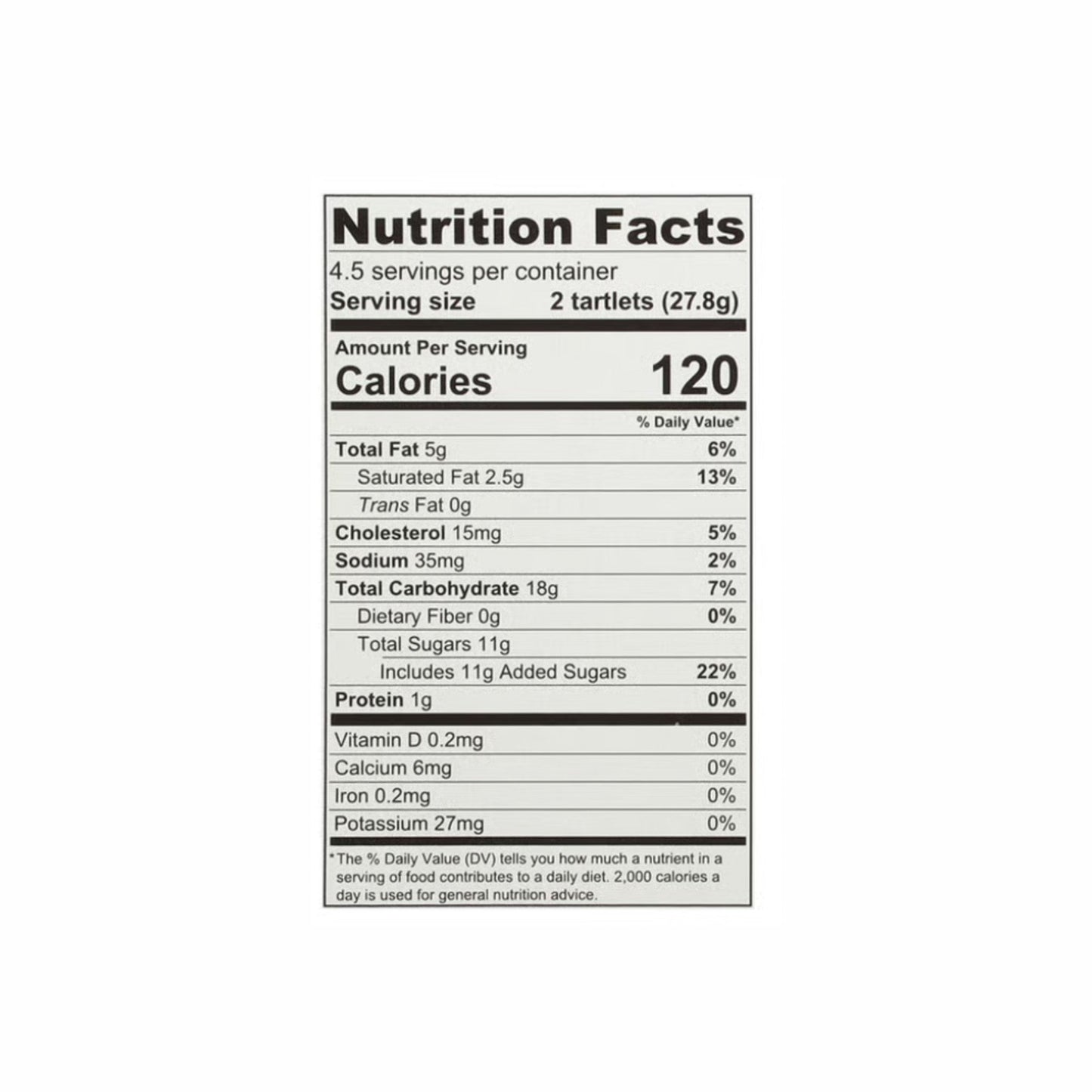 Bonne Maman Lemon Tartlettes,125 g