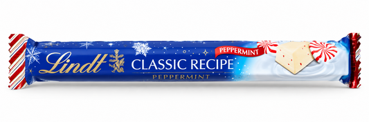 Lindt Classic Recipe Peppermint White Chocolate Stick holiday candy
