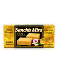 Sanchis Mira Etiqueta Negra Marzipan Turrón – Spanish Almond Nougat 7 oz