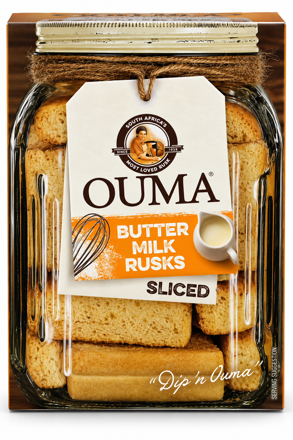 Ouma Buttermilk Rusks Sliced South African rusks
